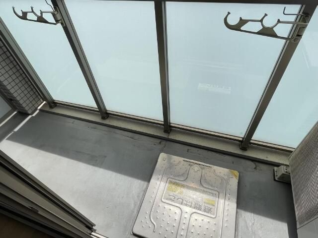 バルコニー　駐輪場です。