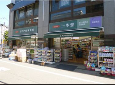 ドラックストア　ドラッグストア一本堂根津店（ドラッグストア）まで617m