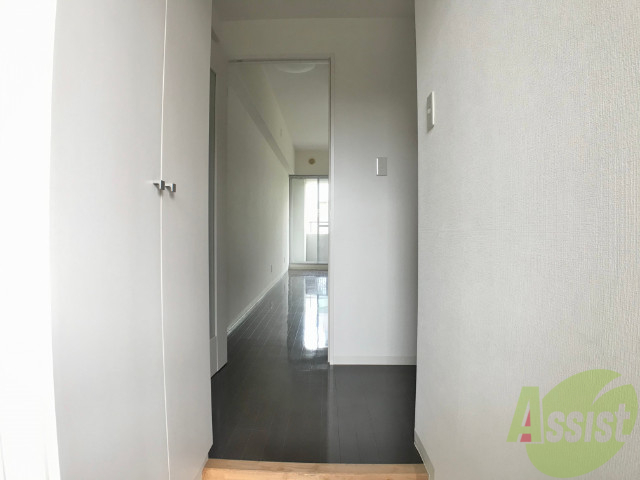 玄関　玄関から見たお部屋です。奥行で広さ伝わりますでしょうか