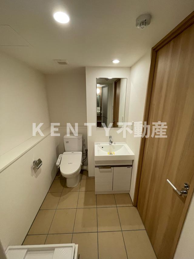 トイレ　ゆったりとした空間のトイレです