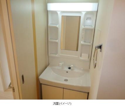 洗面設備　洗髪洗面化粧台（イメージ）