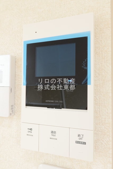 セキュリティ　ＴＶモニター付インターホンがあるので訪問者が一目でわかります
