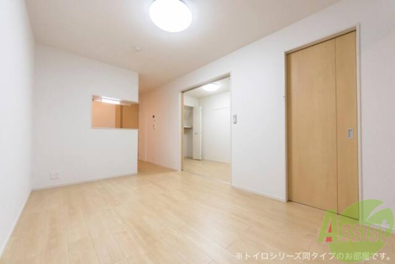 居室・リビング　建築中の物件の為、イメージ画像になります。