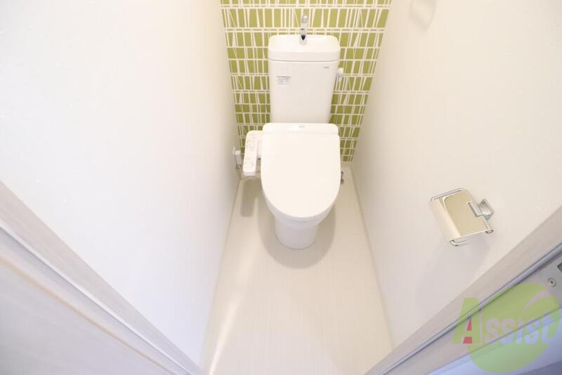 トイレ　快適に使用できる、清潔感にこだわったトイレです。