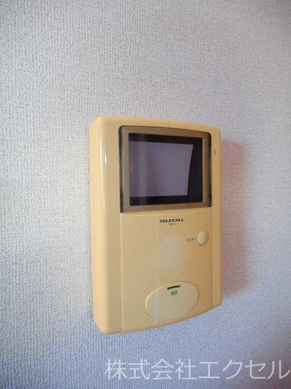 セキュリティ　来訪者の姿を確認できます。