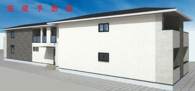 建物外観　完成パース