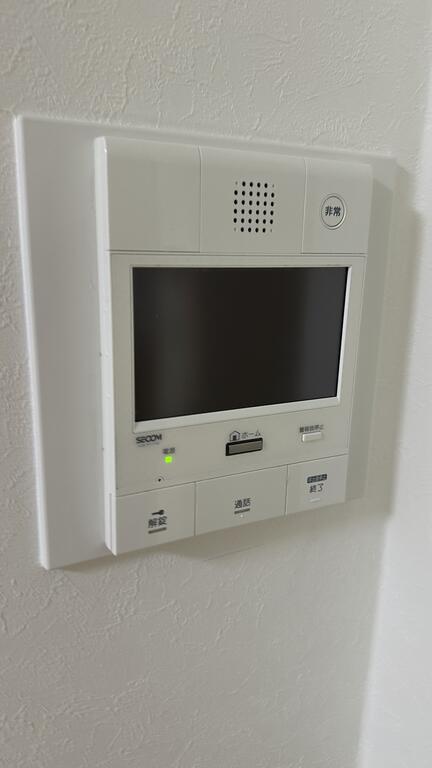セキュリティ　TVモニター付きインターホン