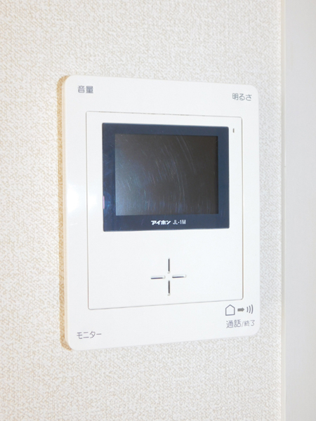 セキュリティ　TVモニターホンで来訪者を確認出来ます！