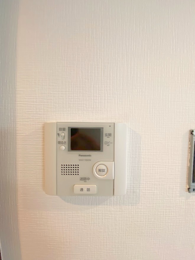 セキュリティ　来客の顔が見えて安心！TVモニターホン付きです♪