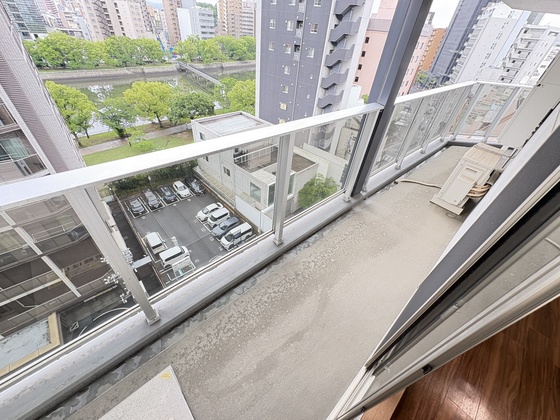 バルコニー　※別部屋の写真です