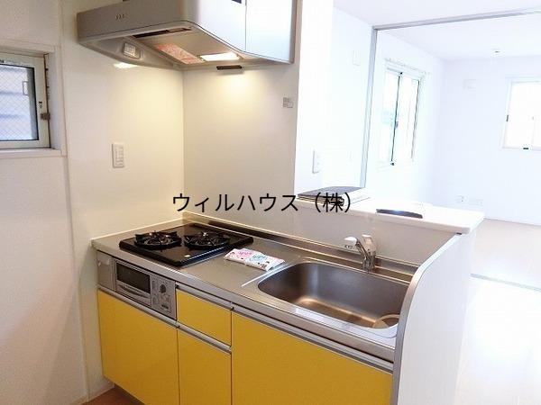 キッチン　２口ガスコンロ！