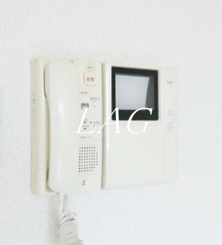セキュリティ　モニター付きインターホンです。