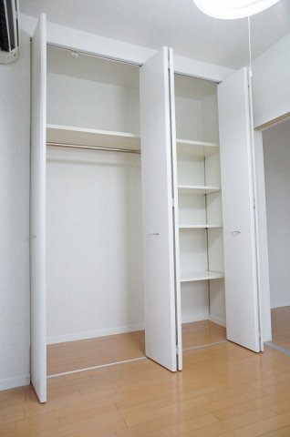 収納　収納があります