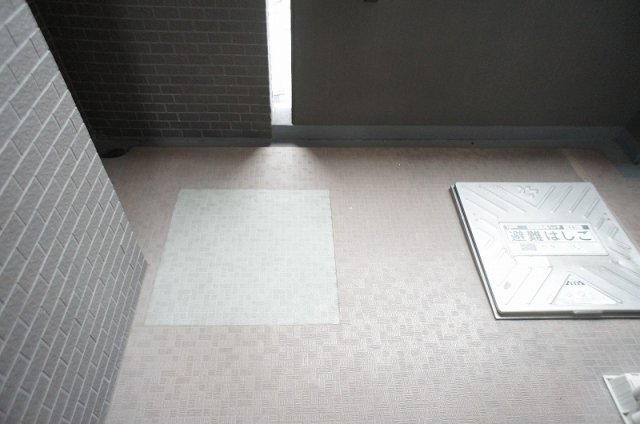 バルコニー　広々としたバルコニーです