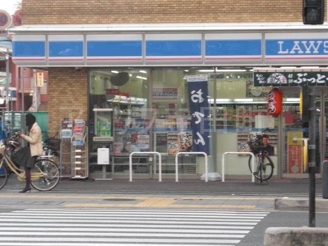 コンビニ　ローソン桑津店（コンビニ）まで121m