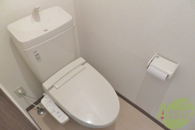 トイレ　トイレも綺麗で快適に使えますね。