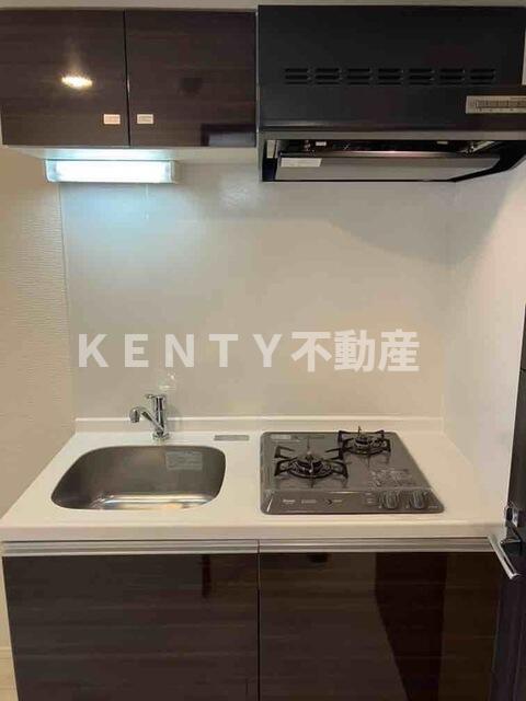 キッチン　コンパクトなキッチンで掃除もラクラク