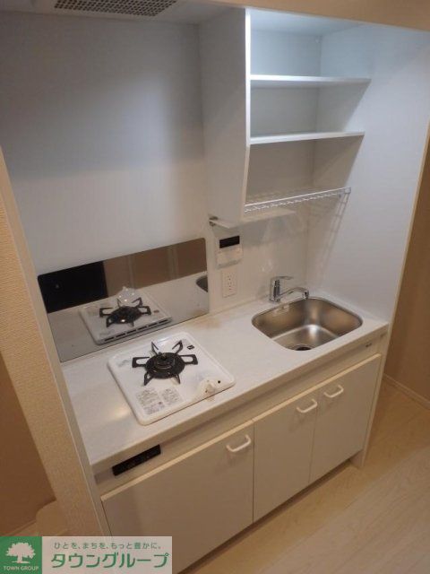 キッチン　1口ガスコンロ