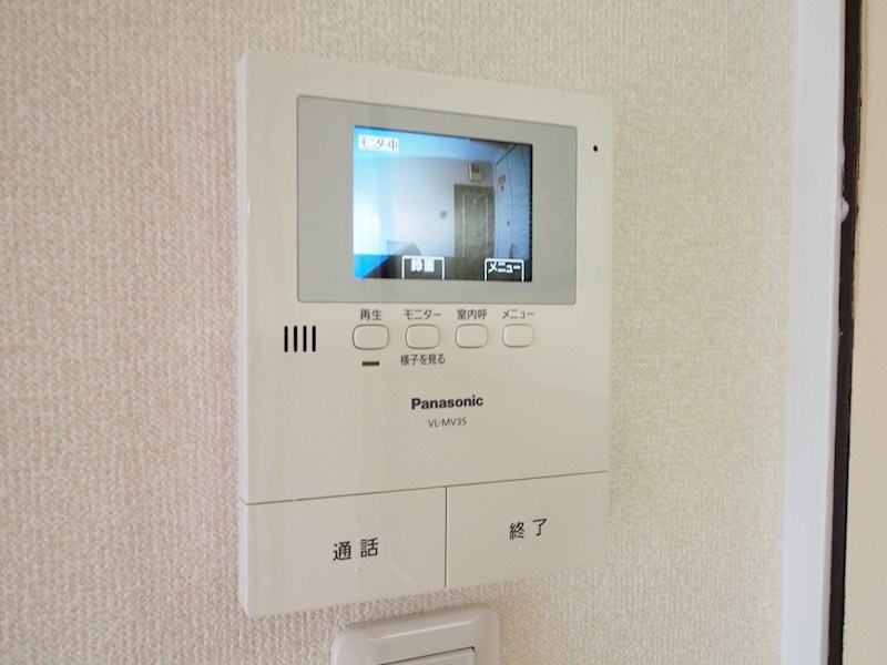 セキュリティ　※別号室写真の為、現況優先