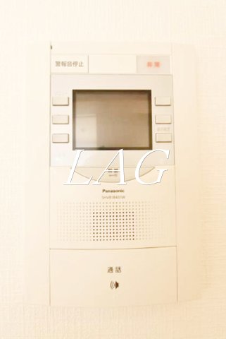 セキュリティ　モニター付きインターフォンです。