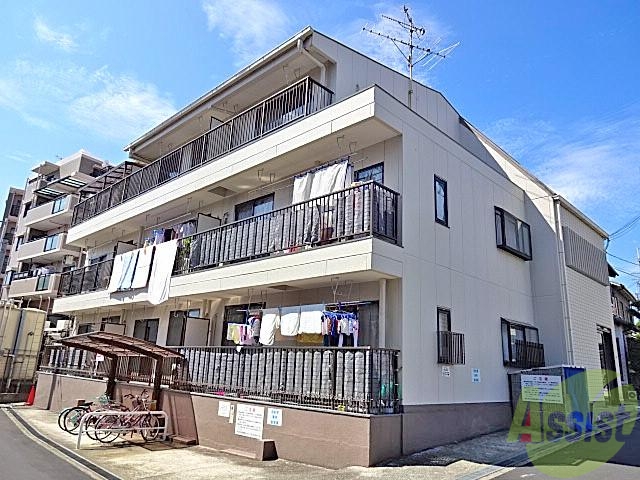 建物外観　豊中市桜の町「マンションアローム」