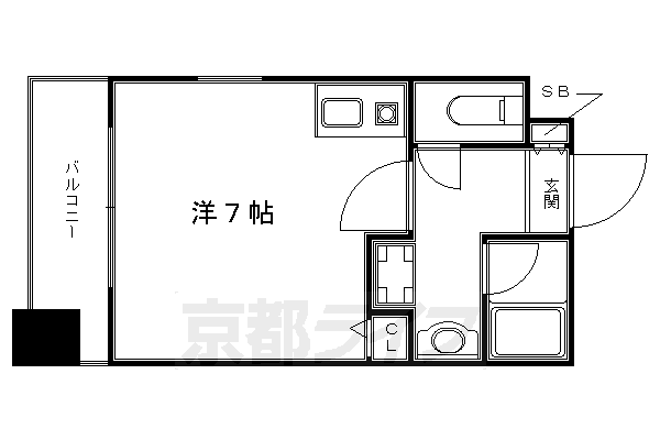 プロスペクト下鴨の間取り写真