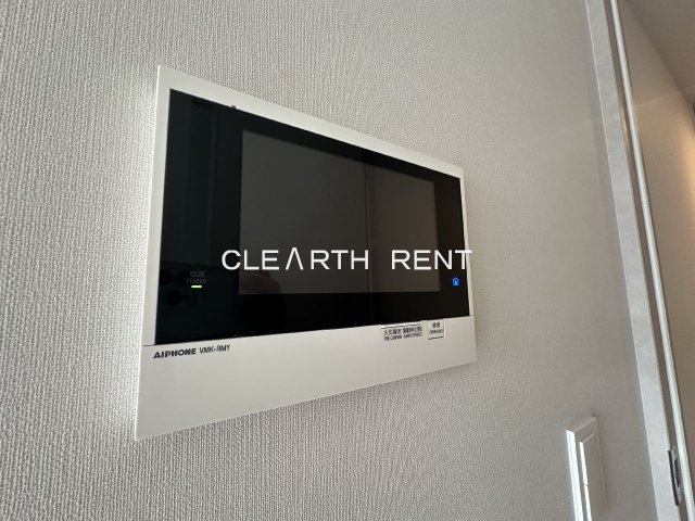 その他設備　モニター付きインターホンで来訪者を確認