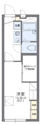 レオパレス夢未来の間取り写真