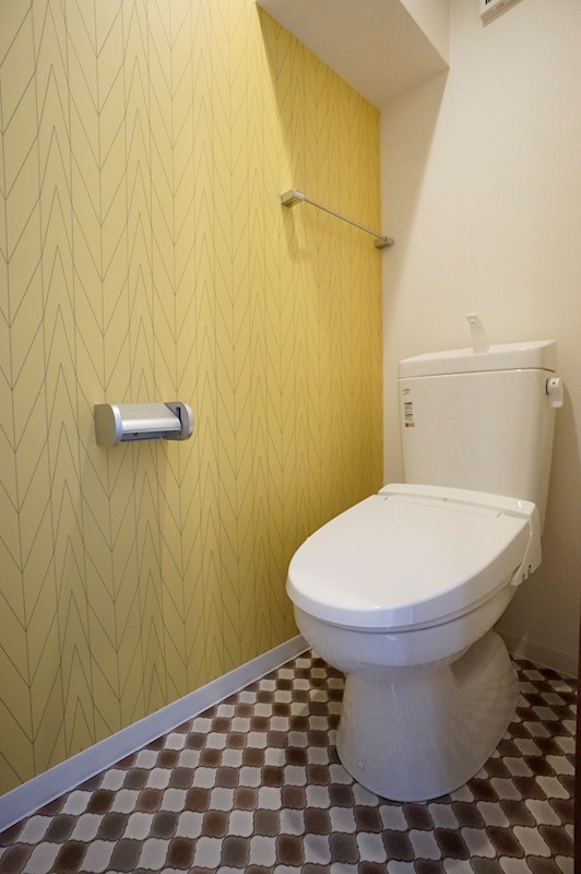 トイレ　ゆったりとした空間のトイレです