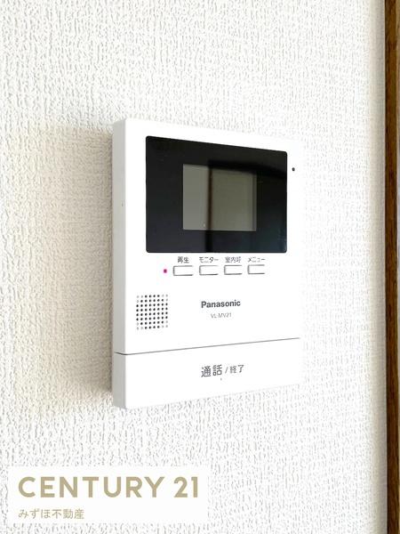 その他設備　モニター付きで来訪者の顔が確認できます♪