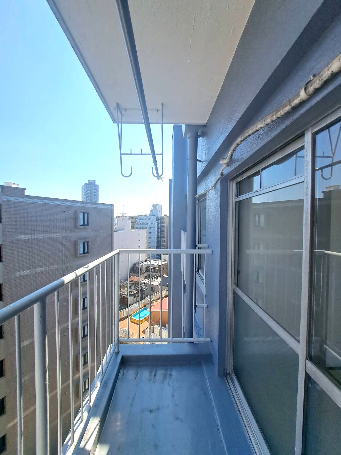 バルコニー　別部屋参考写真となります。