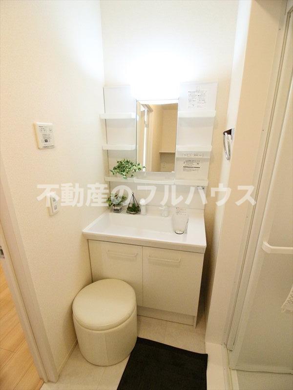 洗面設備　※写真の家具・家電はイメージの為付帯しません