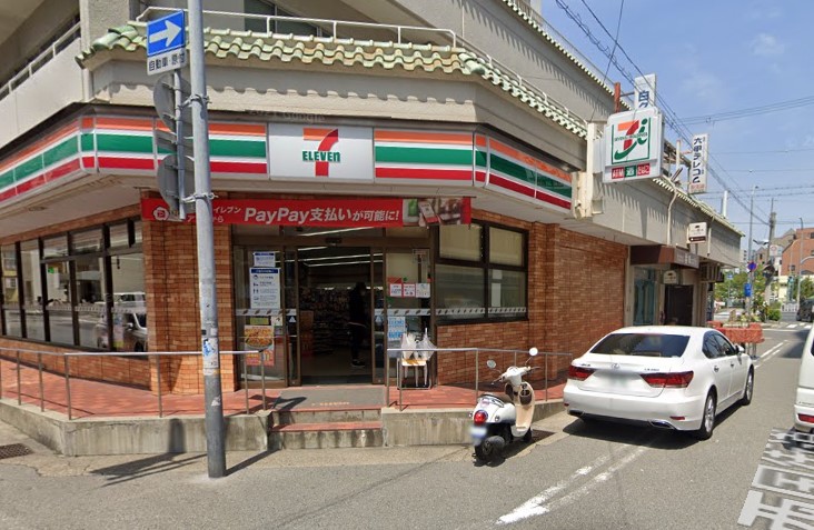 コンビニ　セブンイレブン 神戸三宮旭通店（コンビニ）まで218m