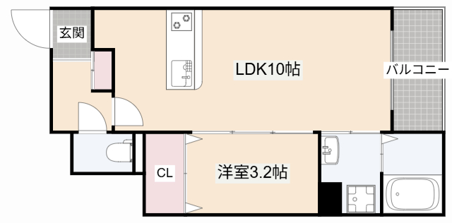 ＪＲ東海道本線 摂津富田駅 徒歩20分 2階建 築8年の間取り写真