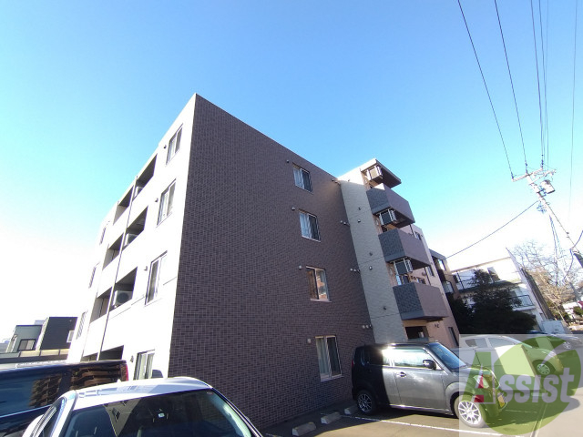 建物外観　札幌市中央区南１６条西「パロスバーデスコート中島公園」
