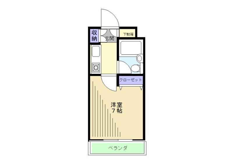 パークテラス塩焼の間取り写真