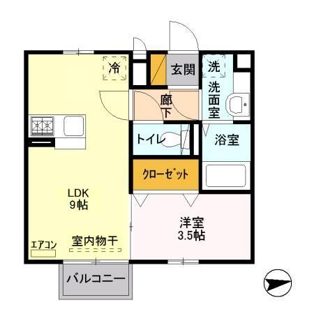ブルーミングヒルの間取り写真