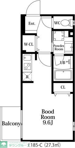 PARKSIDE RESIDENCE GYOTOKUの間取り写真