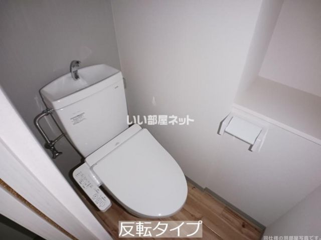 函館市電宝来谷地頭線 宝来町駅 徒歩4分 4階建 築1年のトイレ写真