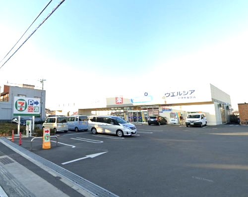 ドラックストア　ウエルシア平塚南金目店（ドラッグストア）まで621m