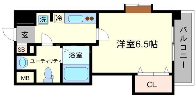 フレンシアノイエ東三国の間取り写真