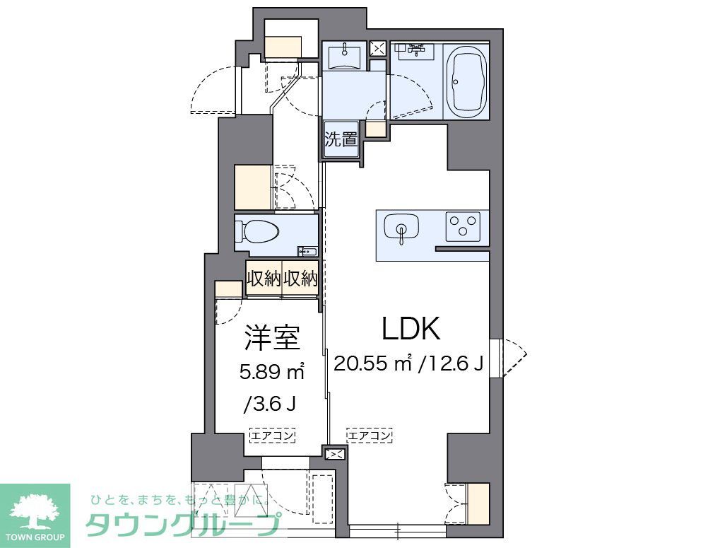 LOVIE銀座東の間取り写真