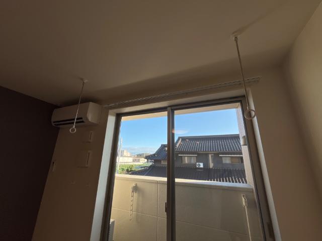 その他設備　室内物干
