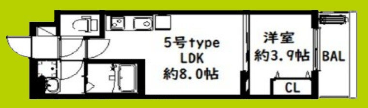 D porta arcobalenoの間取り写真