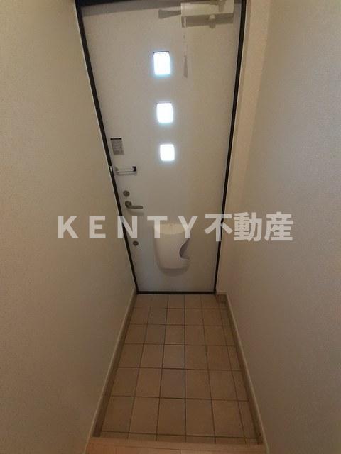 玄関　落ち着いた玄関です