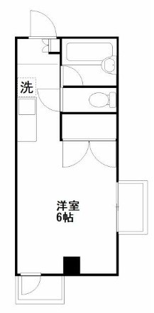 ＪＲ中央線 阿佐ケ谷駅 徒歩13分 4階建 築41年の間取り写真