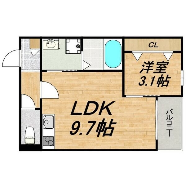 LECOCON大同の間取り写真