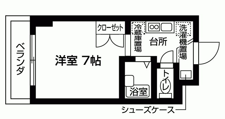ドゥーエ浅草橋の間取り写真