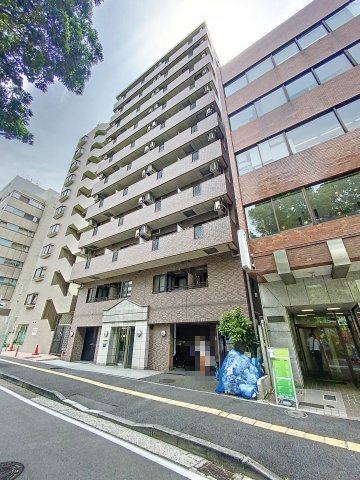 建物外観　関内駅から徒歩5分の駅近マンションです。