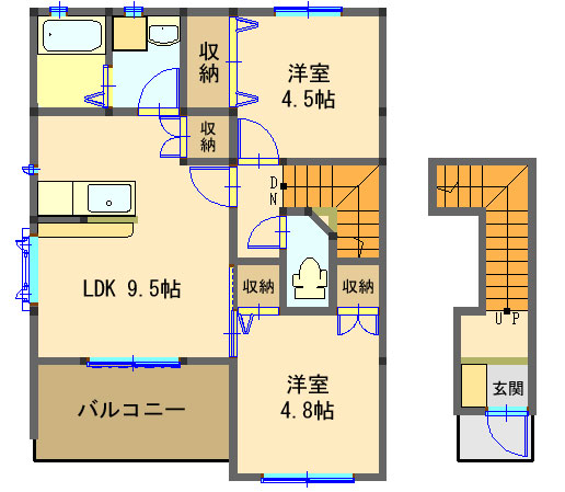 ヴァンヴェールの間取り